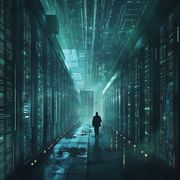 His entry point was the corporate intranet